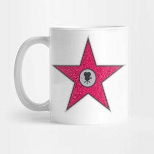 Hollywood Walk of Fame Camera Icon Mug